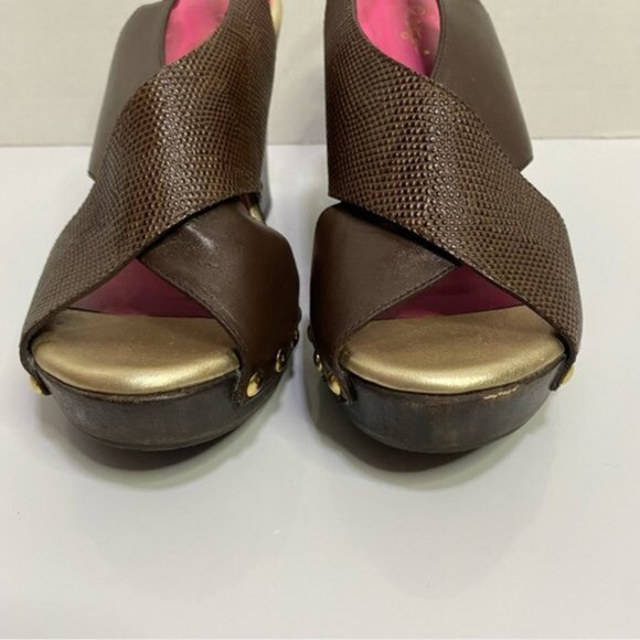 Lilly Pulitzer Callie Wedge Size 9M - Picture 3 of 9